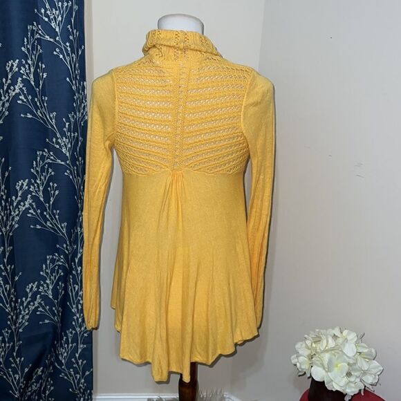 Anthropologie | Anthro Angel Of the North Visionary Cardigan Linen Blend sz S - Picture 4 of 11